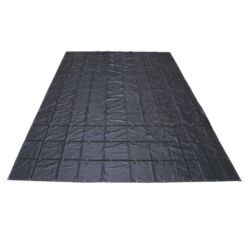 Čierna Heavy Duty Coil Tarp